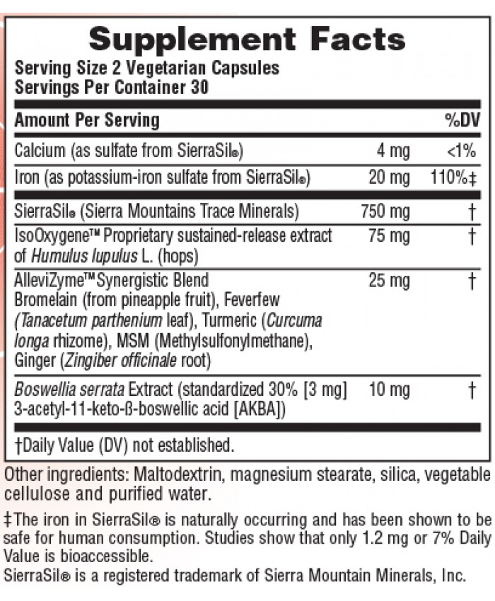 Nature's Plus Ultra Inflam Actin 60vcaps